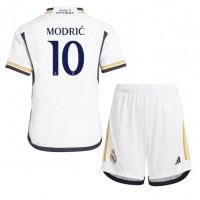 Maglie da calcio Real Madrid Luka Modric #10 Prima Maglia Bambino 2023-24 Manica Corta (+ Pantaloni corti)